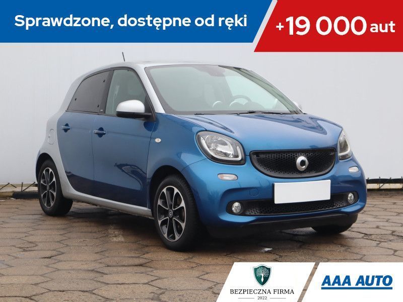 Smart Forfour 1.0, Klimatronic, Tempomat, Parktronic, Podgrzewane siedzienia,ALU