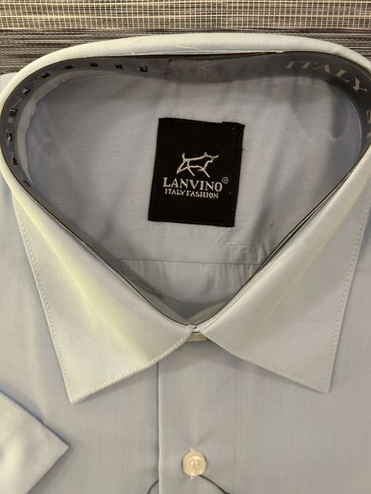 Nowa bawełniana koszula Lanvino