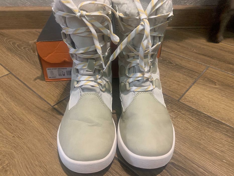 Зимние кожаные сапоги merrell mk163227