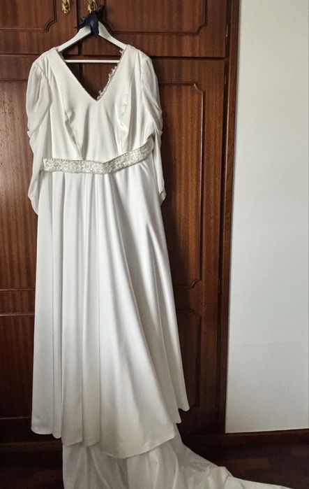 VESTIDO NOIVA - ATELIER BLANCO - Tamanho Grande