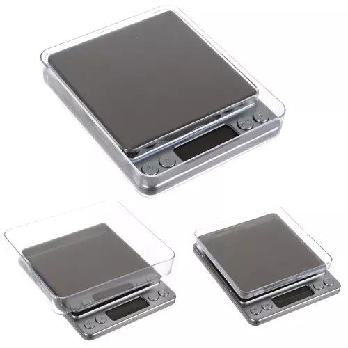 Waga Kuchenna Elektroniczna Precyzyjna LCD Cyfrowa do 500g miska