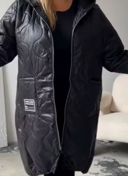 Kurtka damska plus size wiosna jesien pikowana