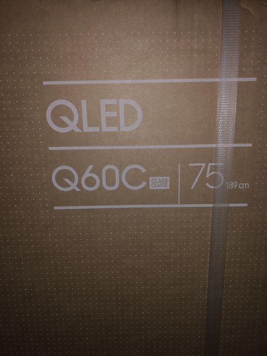 Телевізор Samsung 75q60c Qled Новий Гарантія 1 Рік