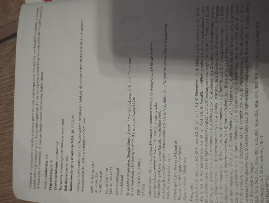 Direktplus 2a podręcznik do języka niemieckiego