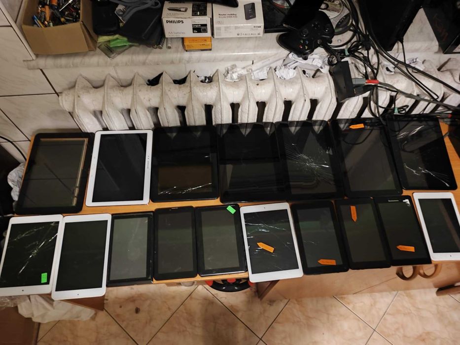 Tablety Uszkodzone duża ilość