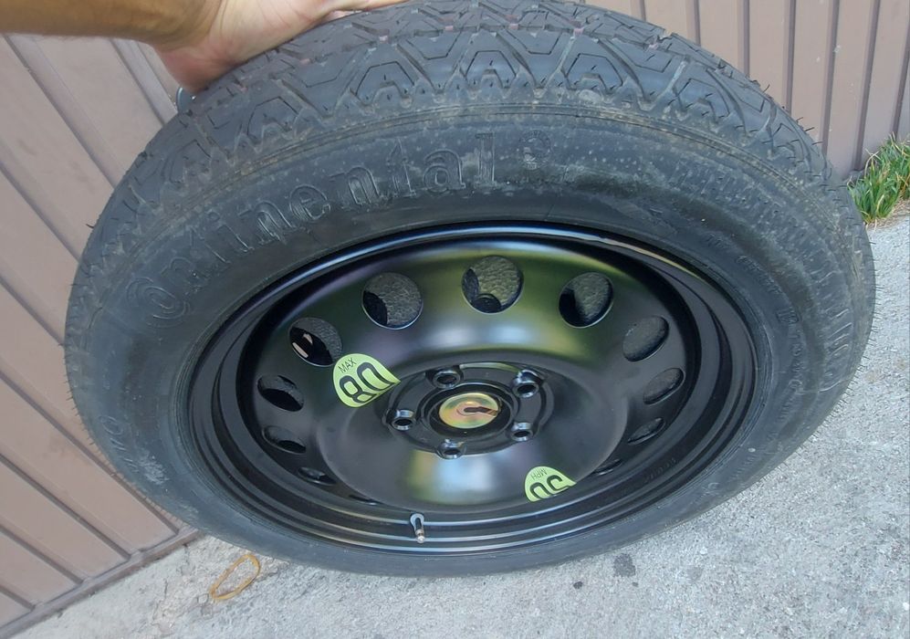 Wklad Kolo dojazdowe zapasowe 17" komplet bmw e60 e61