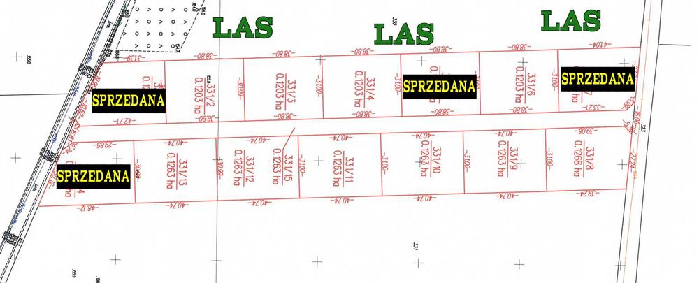 Działki Budowlane z warunkami - KOSZELEWY, BLISKO DZIAŁDOWO, RYBNO