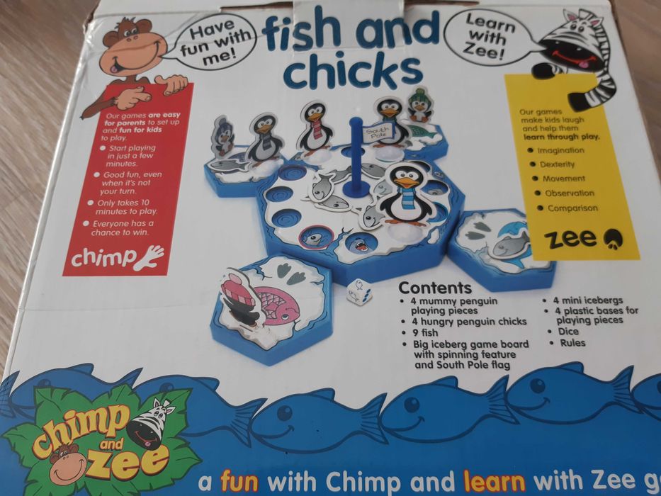 Gra pingwinki angielska instrukcja 3-5lat