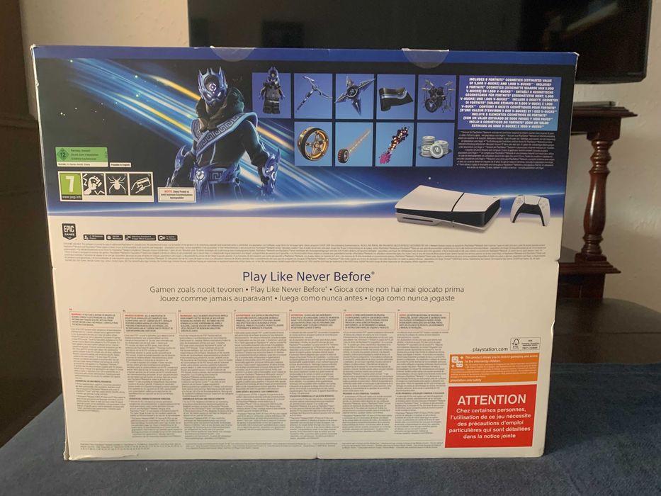 PS5 - PlayStation 5 Slim – Firmware 7.00 –Jailbreak/Desbloqueada–Novo