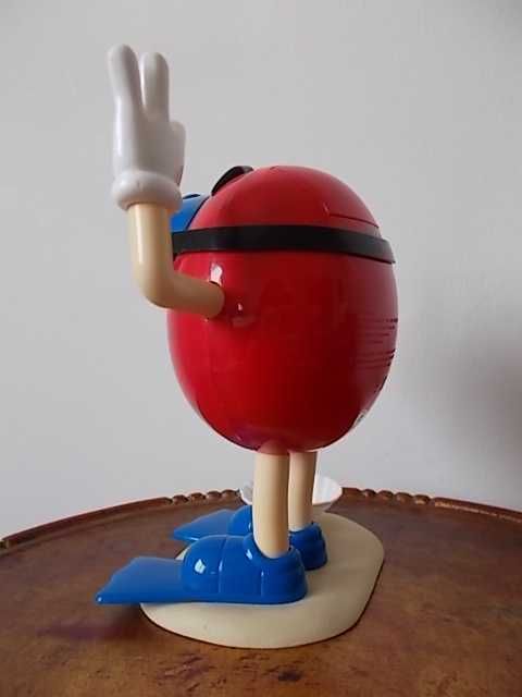 M&M’s Figura grande Vermelha Mergulhador alt:18cm Boneco Dispensador