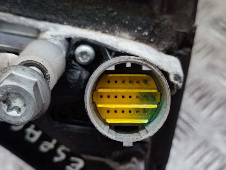 Renault Espace IV 4 lift lusterko prawe zewnętrzne elektryczne 9 pinów
