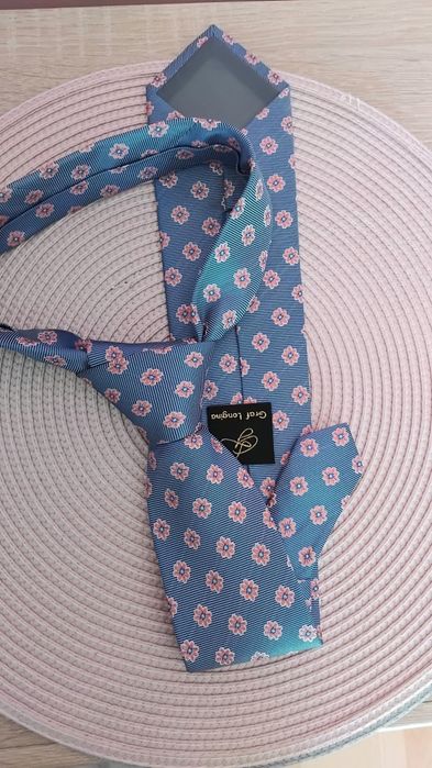 Jedwabny krawat Graf Longina