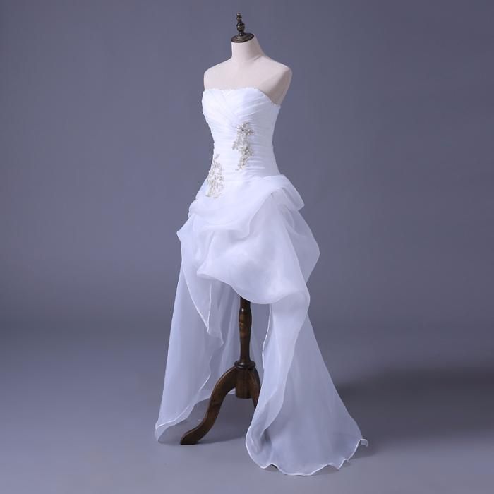 suknia ślubna sukienka HI-LO ślub wesele cywilny 36, 38, 40, 42, 44 46