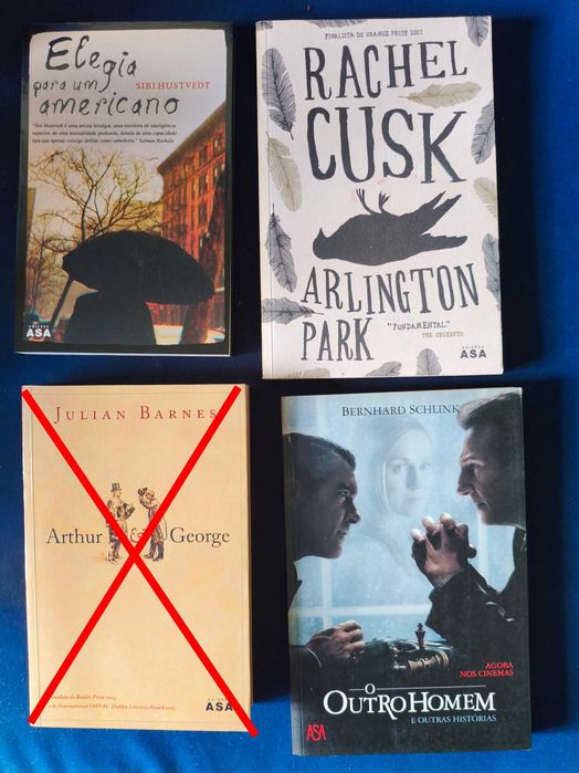 Lote 4 Livros Grandes Romances e Ficção Contemporânea Premium (Editora ASA)