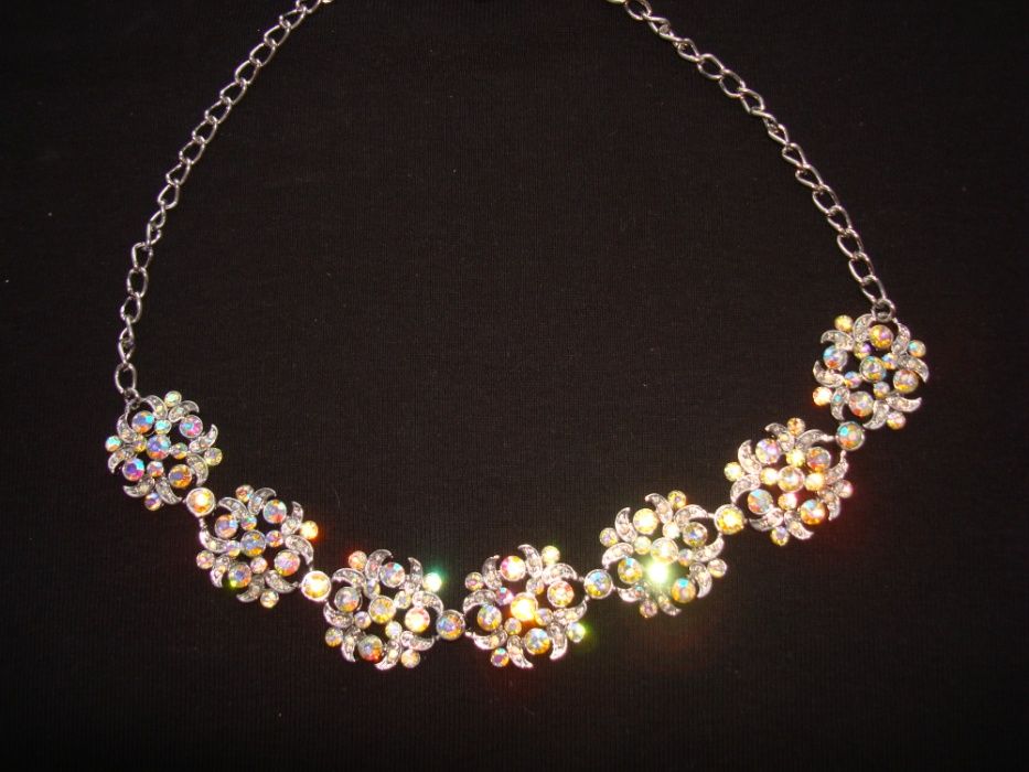 весіл кол'є нове Senso di Donna 49см кристали АБ