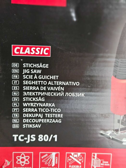 Лобзик Einhell TC-JS 80/1