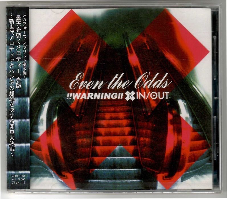 !!Warning!!, In/Out - Even The Odds - CD OBI JAPAN Nowa Folia