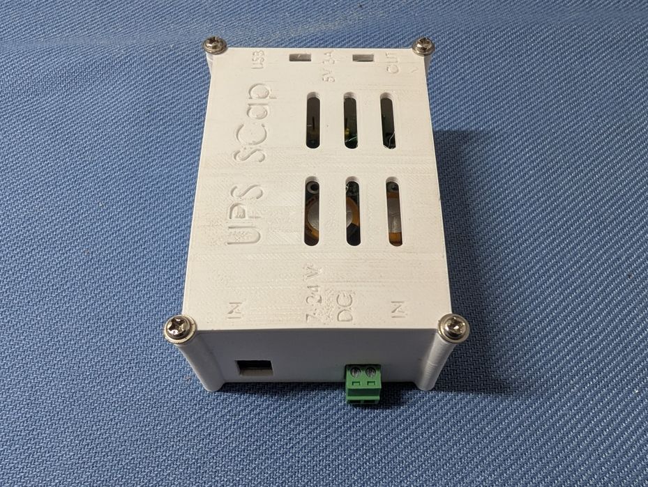 UPS Super Capacitors for Raspberry Pi434465544235264002