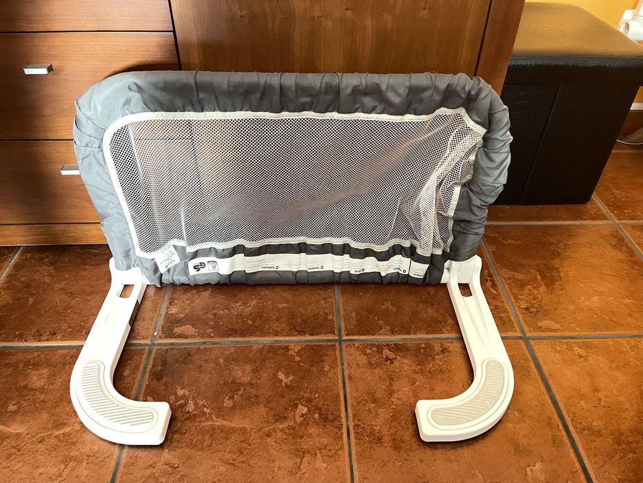 Barreira de cama extensível para criança