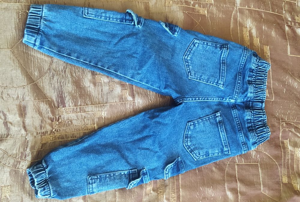 Джинси джогери демі на хлопчика і флісова кофта