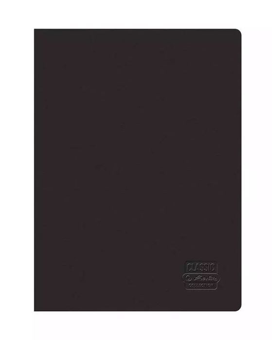 Zeszyt B5/60K kratka Rainbow Classic czarny (5szt). Herlitz