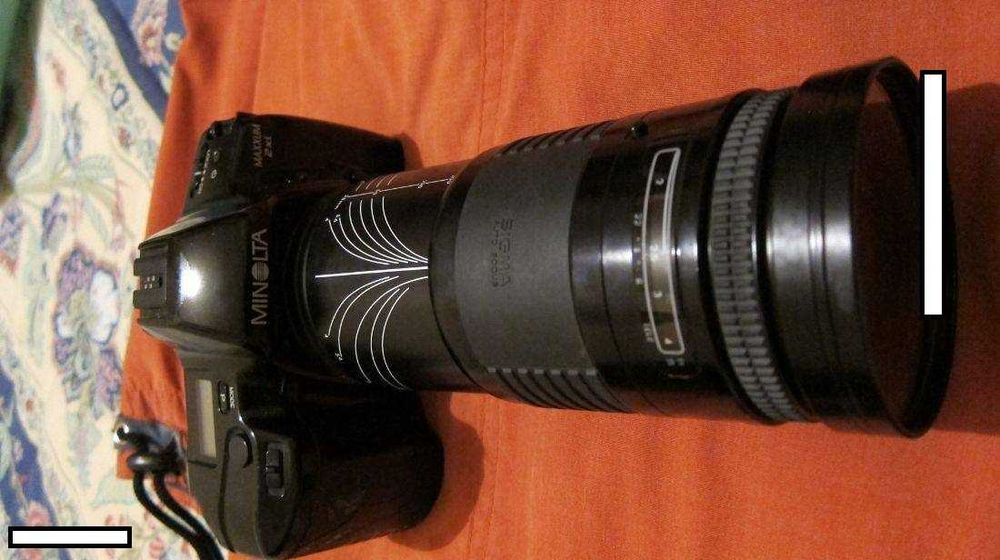 objectiva Sigma 28-200mm + Macro + Flash