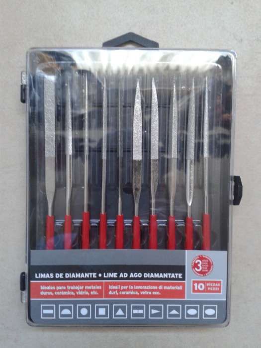 10 Limas em Diamante Industrial para Trabalhar Materiais Duros.