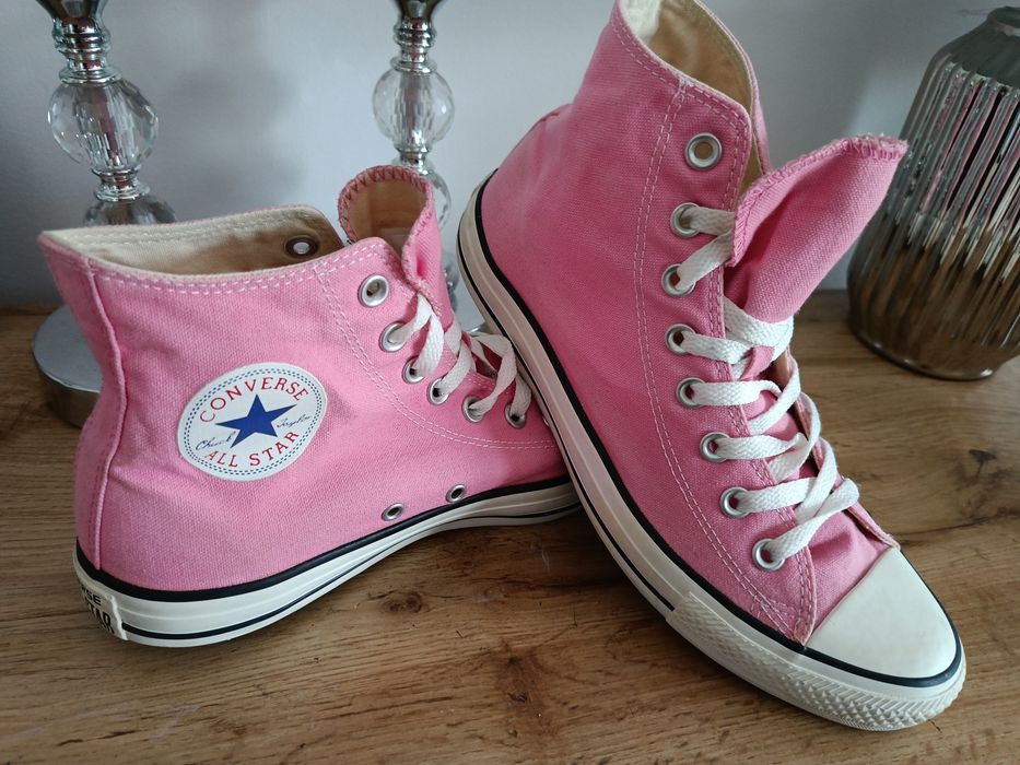 Trampki all Star Converse 41 różowe za kostkę