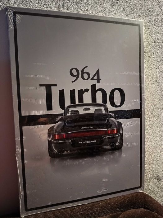 Oryginalny DISPLATE Porsche 911 Turbo 964 MAT | Nowy w Folii Prezent