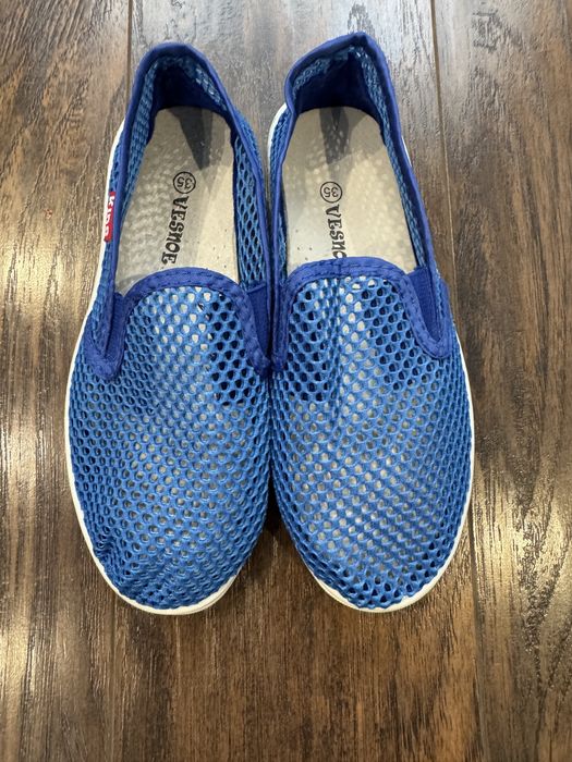 Детские летние мокасины