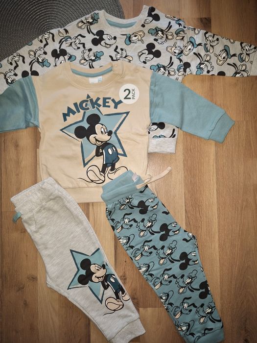 Nowy Komplet Dresy Disney dla chłopca 80cm