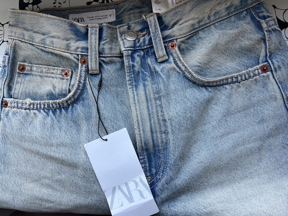 Джинсы zara новые