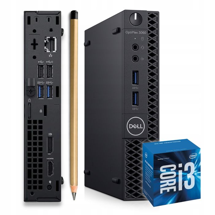 Міні-компьютер Dell Optiplex 3060 micro I3 8100T
