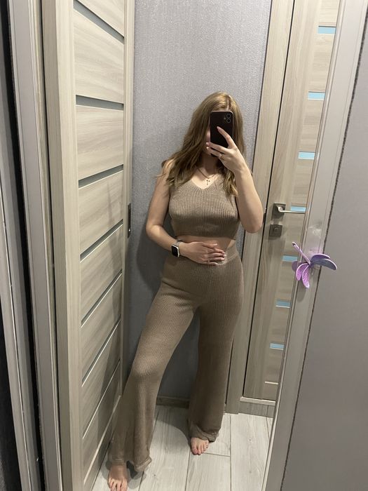 Костюм трійка (вʼязаний)