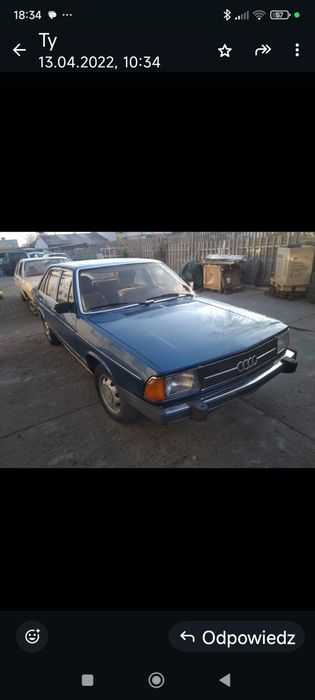 Audi 100 z 1976 roku 2.0 benzyna