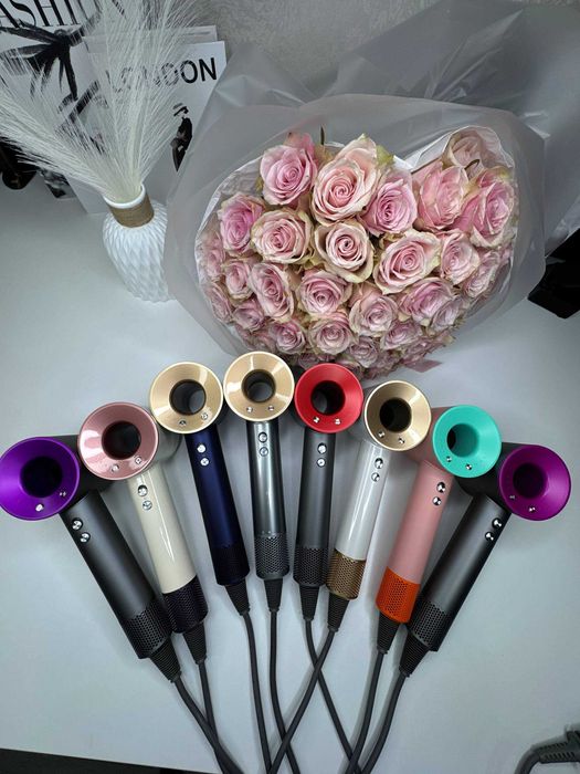 Фен Dyson Super Hair Dryer кейсом на 1 насадку