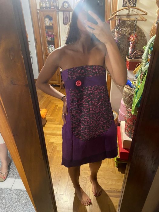 Vestido novo estilo cai cai