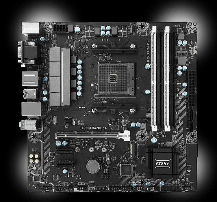 Motherboard MSI GAMING B350M BAZOOKA AM4 AMD Ryzen