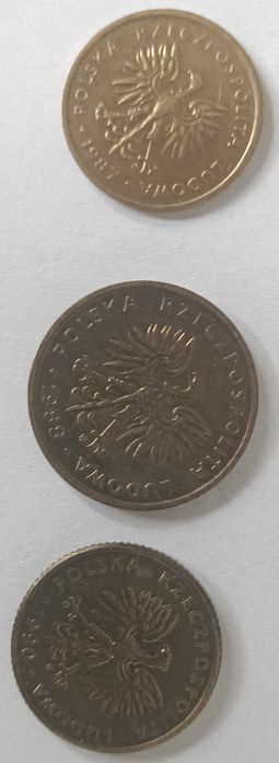 Zestaw monet 2 zł. 5 zł. 10 zł. PRL