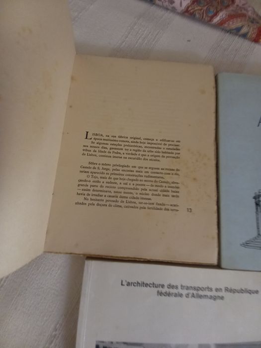 Cinco livros de Arquitectura conjunto barato