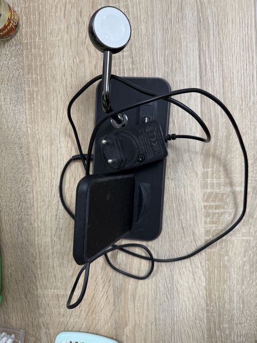 Бездротова зарядка док станція 3 в 1