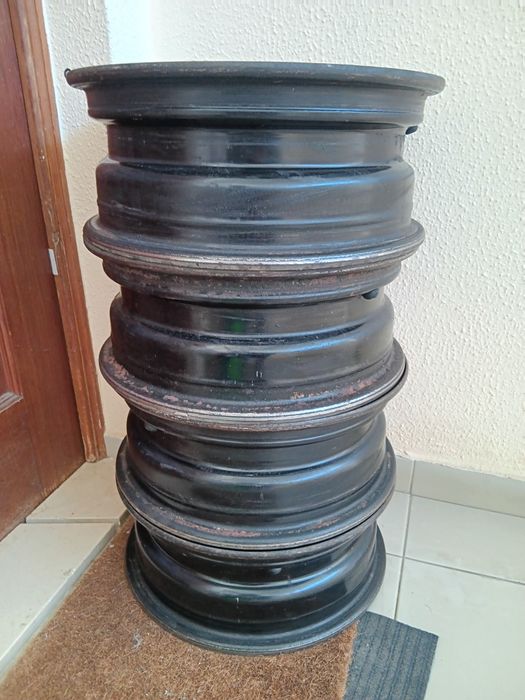 Quatro jantes de ferro Toyota hiace 15 polegadas