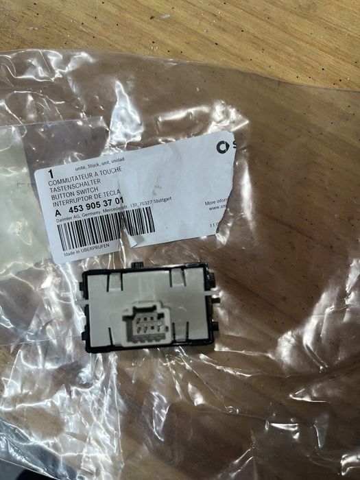 Botao para carro smart  sensores off