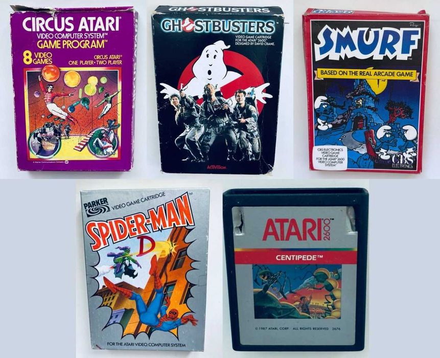 Картриджі для Nintendo Switch, Nintendo Switch 2, Nintendo 3DS, Nintendo DS, Atari 2600