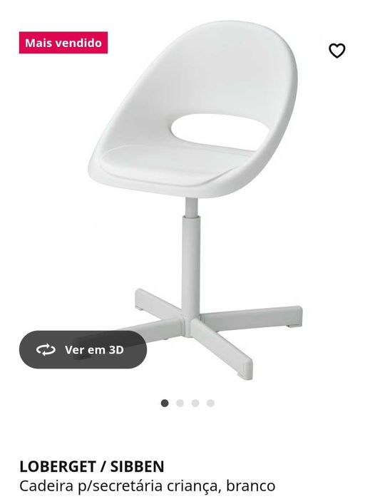 Cadeira  escritório criança,como.nova