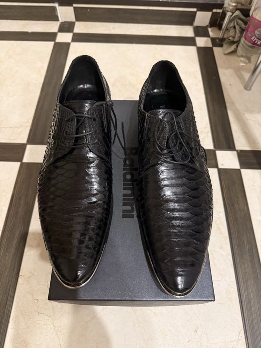 Туфли балдинини кожа питона