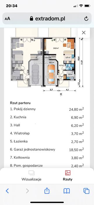 Radlna 139 m2, dzialka 500 m2. Widokowa okolica