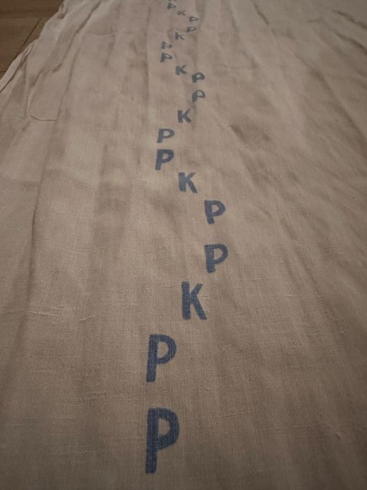 Oryginalne stare prześcieradło PKP 140/250 cm , Prl