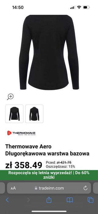 Merino 100% thermowave aero L