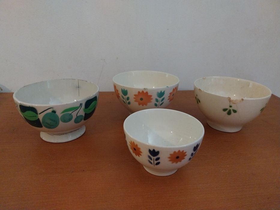 Lote de malgas antigas.